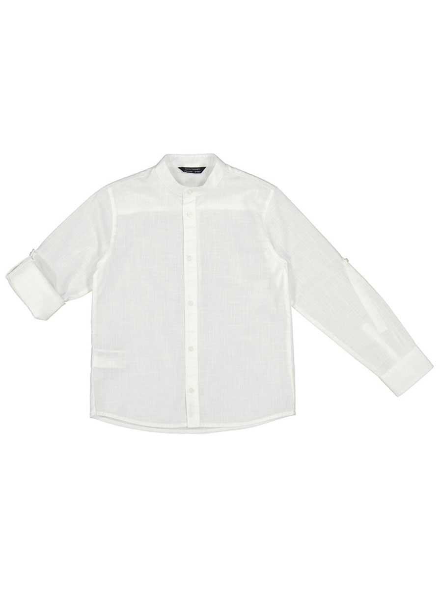 Рубашка Mayoral, размер 160, цвет серый