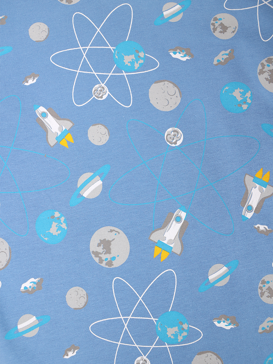 Пижама KATIA&BONY, размер 4-5, цвет синий 22212K2043 - фото 8
