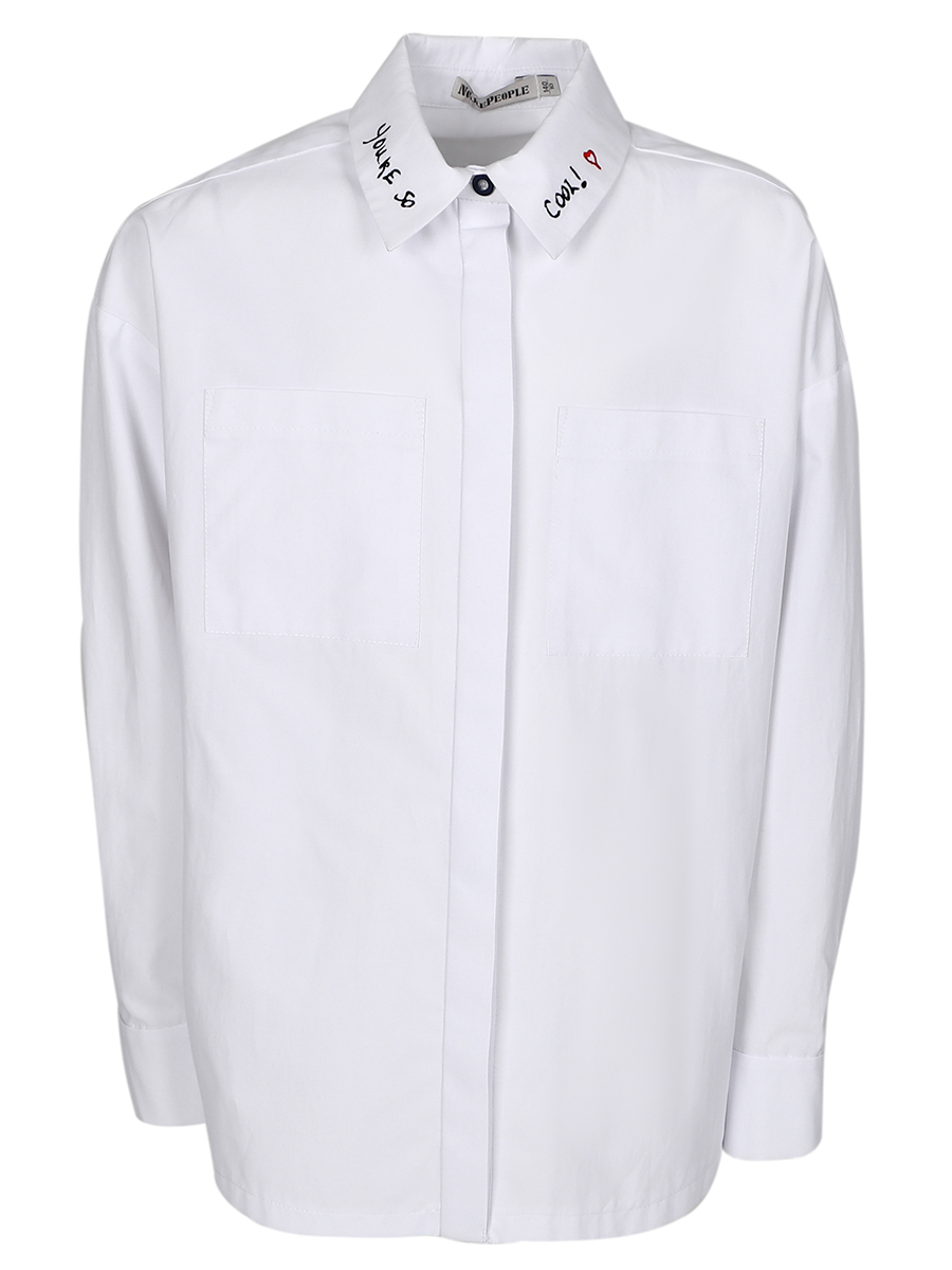 Рубашка Noble People, размер 14, цвет белый 29503-601-5 - фото 5