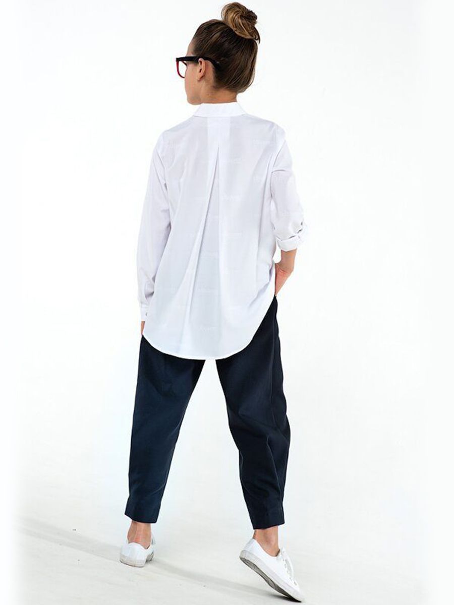 Блуза Юные Фантазёры, размер 128, цвет белый 4061-10К - фото 2
