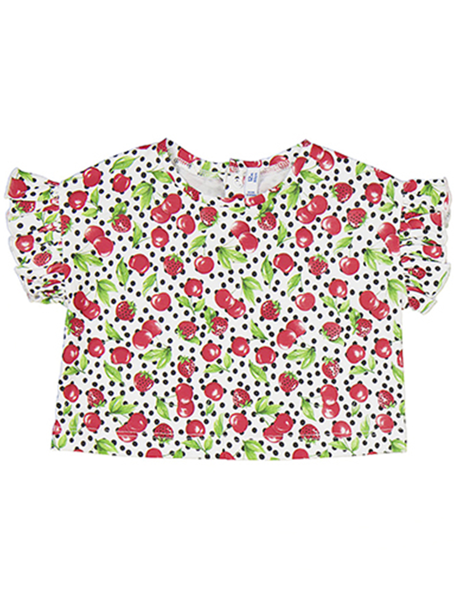 Шорты+майка+футболка Mayoral, размер 1 год, цвет разноцветный 1.278/41 Шорты+майка+футболка - фото 3
