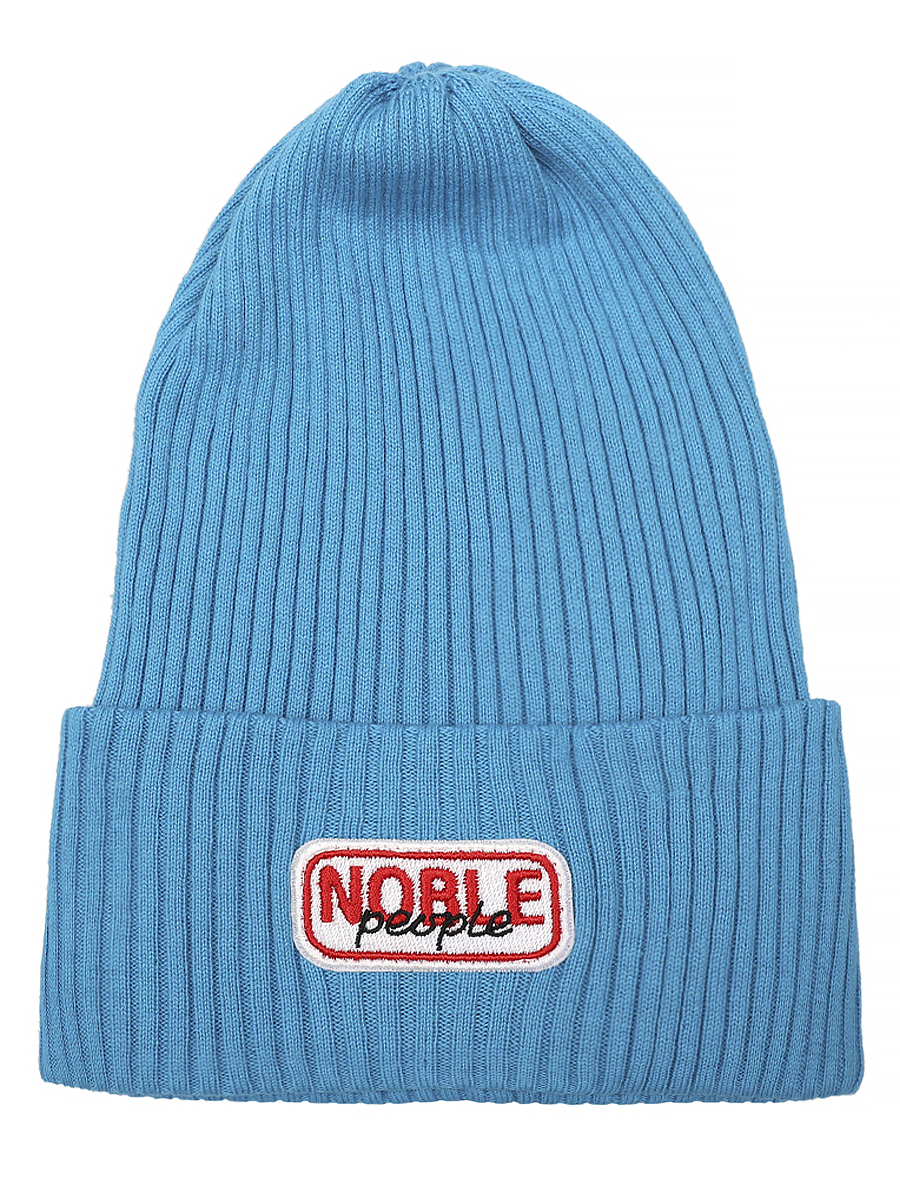 Шапка Noble People, размер 52-54, цвет голубой