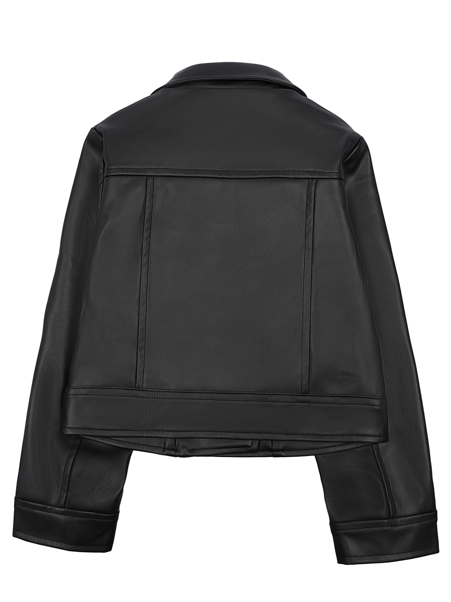 Куртка-косуха Y-clu', размер 4 года, цвет черный YB21447 - фото 2