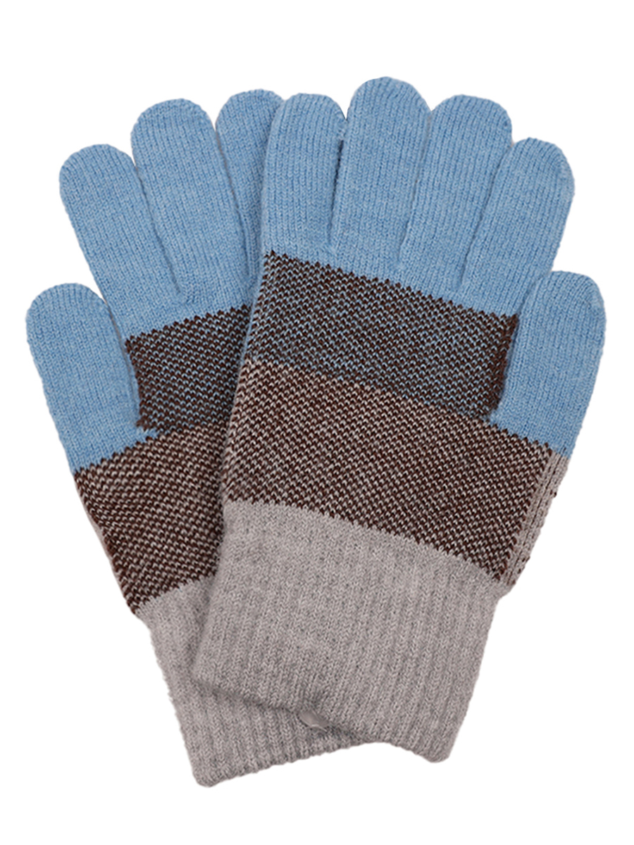 Перчатки Multibrand, размер 17-20, цвет голубой AP-906 - фото 2