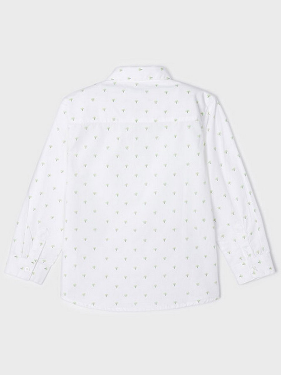 Рубашка Mayoral, размер 104, цвет белый 3.171/11 - фото 4
