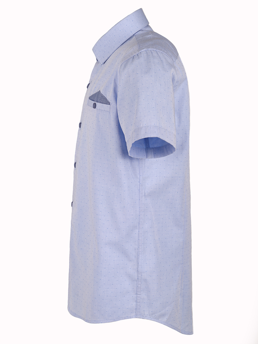 Рубашка Noble People, размер 7, цвет голубой 19003-478-19/1CEY - фото 5