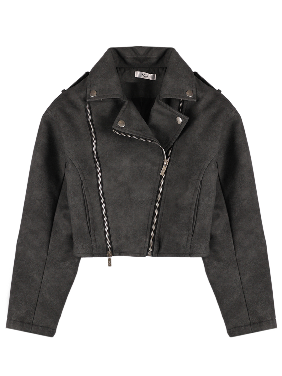 Куртка-косуха Y-clu', размер 8, цвет черный YFJF24C239   SP - фото 1