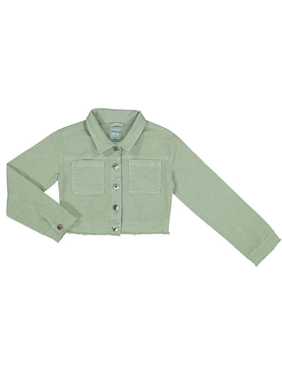 Куртка Mayoral, размер 10, цвет зеленый 6.459/44 - фото 4
