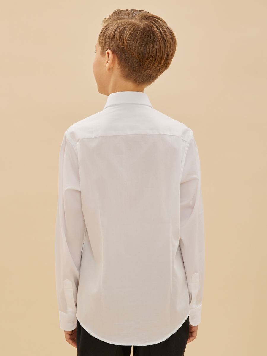 Рубашка Noble People, размер 8, цвет белый 18603-146-5 - фото 4