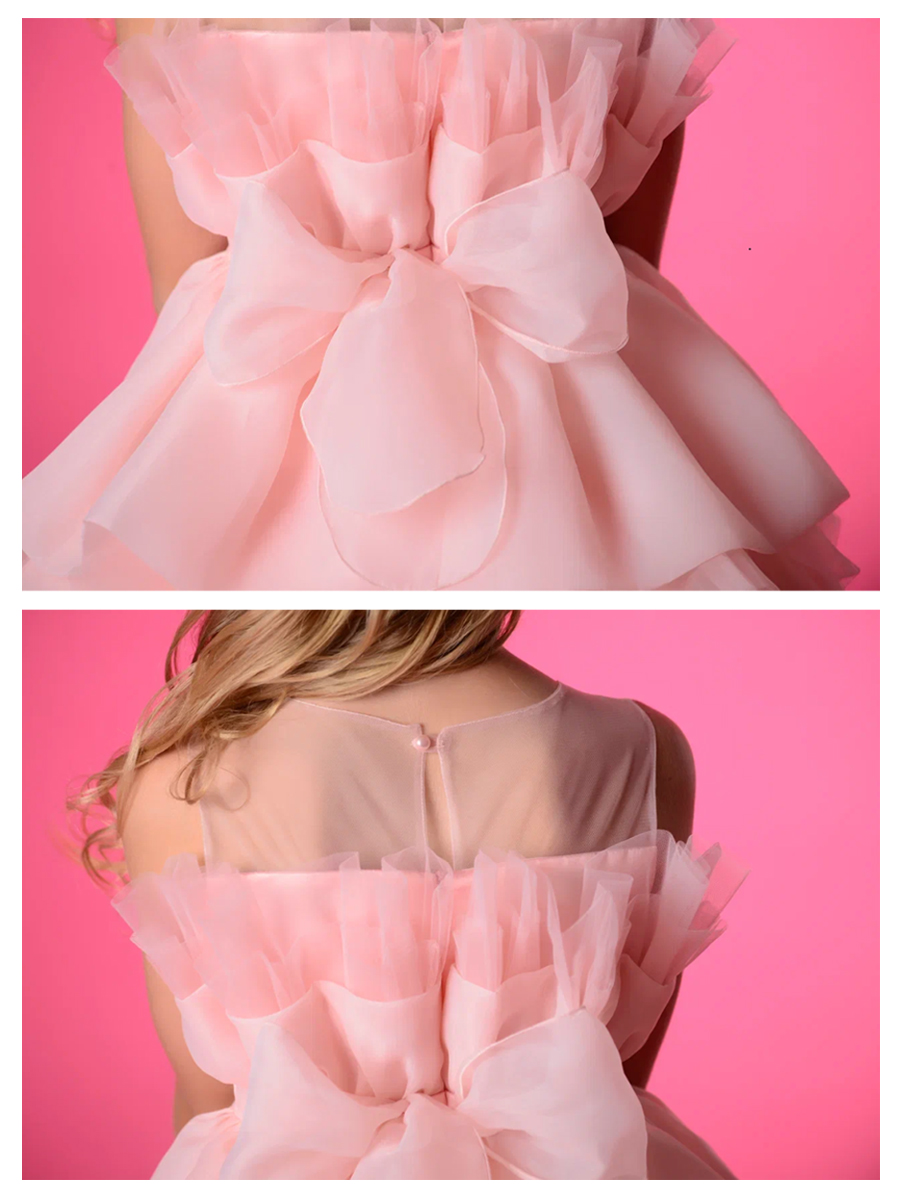 Платье Lila Style, размер 7, цвет розовый Зефирка - фото 6