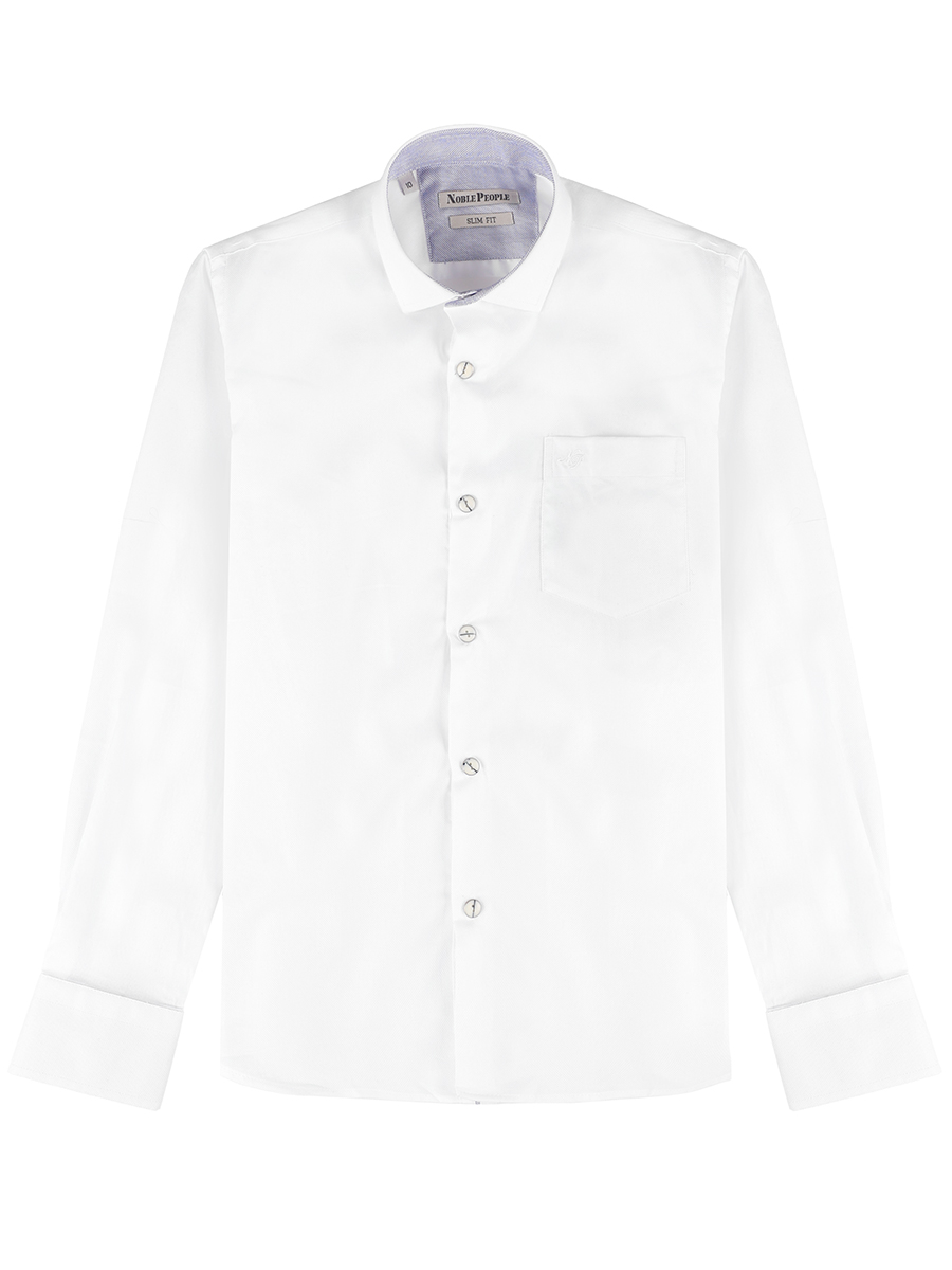 Рубашка Noble People, размер 9, цвет белый 19003-518-5JAC - фото 4