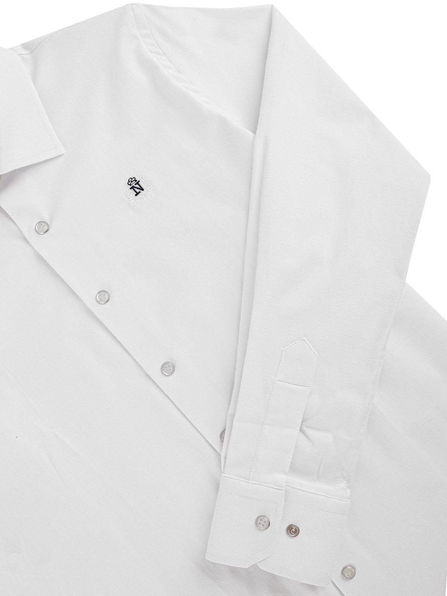 Рубашка Noble People, размер Array, цвет белый 19003-370CEY/22 - фото 6