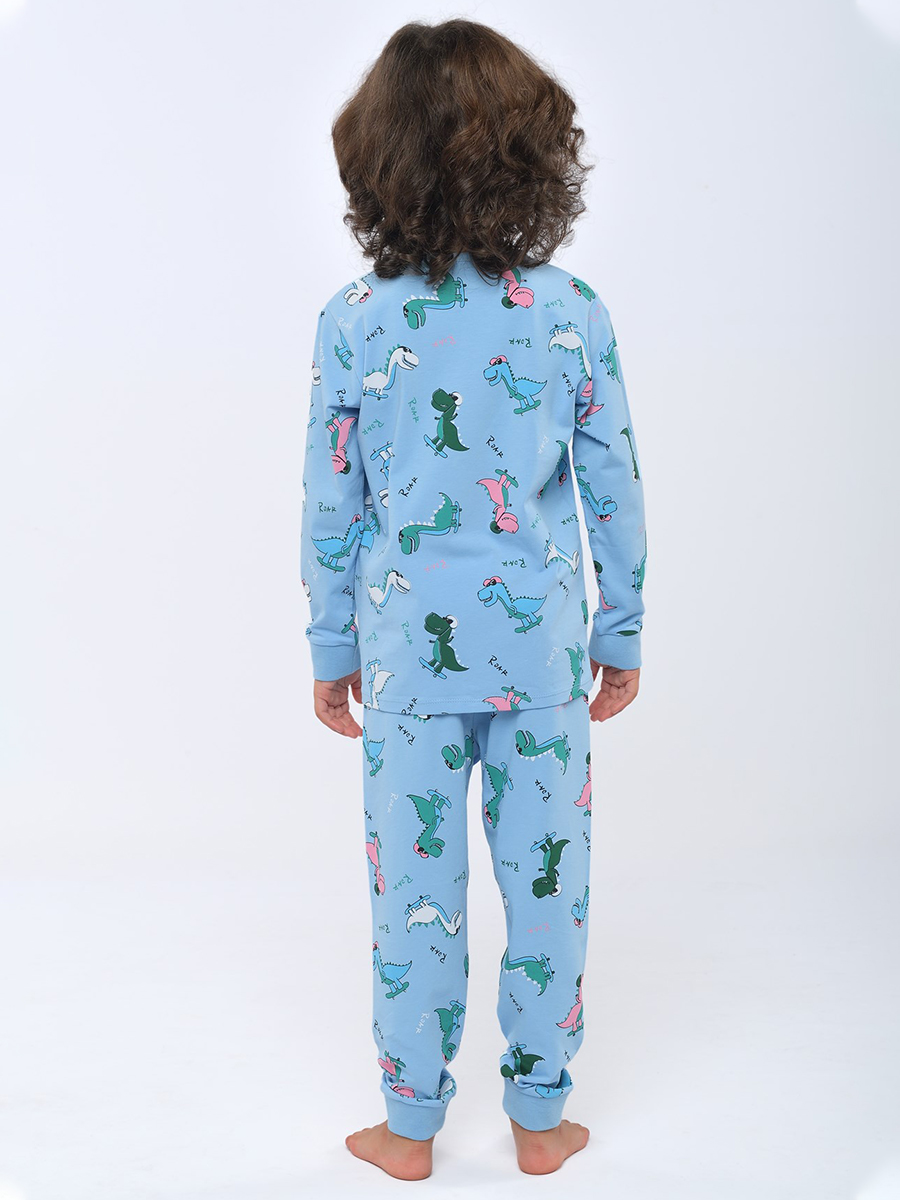 Пижама KATIA&BONY, размер 4-5, цвет синий 22212K2045 - фото 2