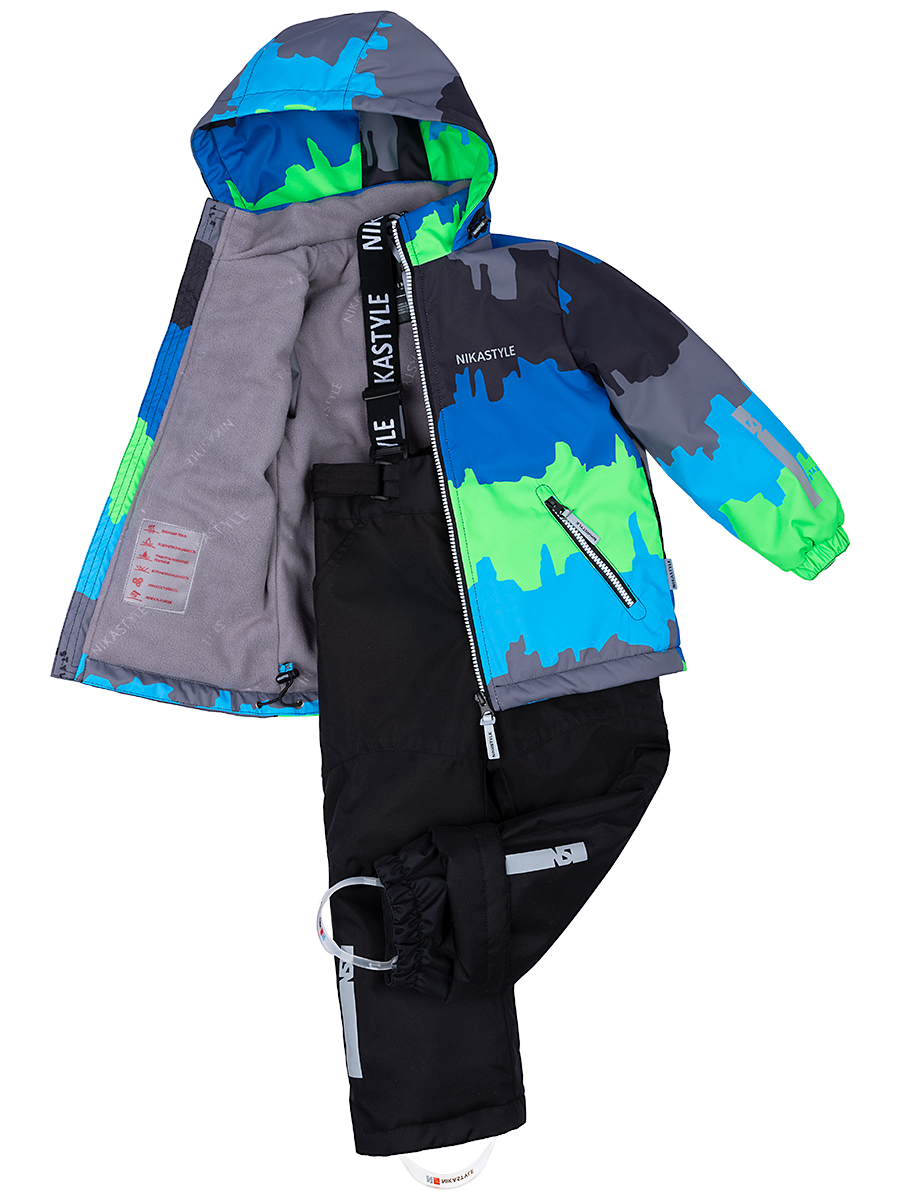 Куртка+брюки Nikastyle, размер 8, цвет разноцветный 7м0323 Куртка+брюки - фото 7