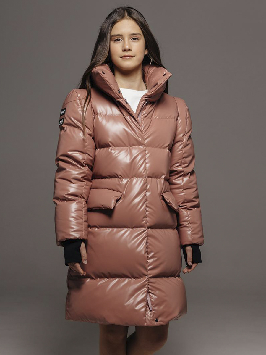 Пальто GnK, размер 13, цвет розовый - фото 1