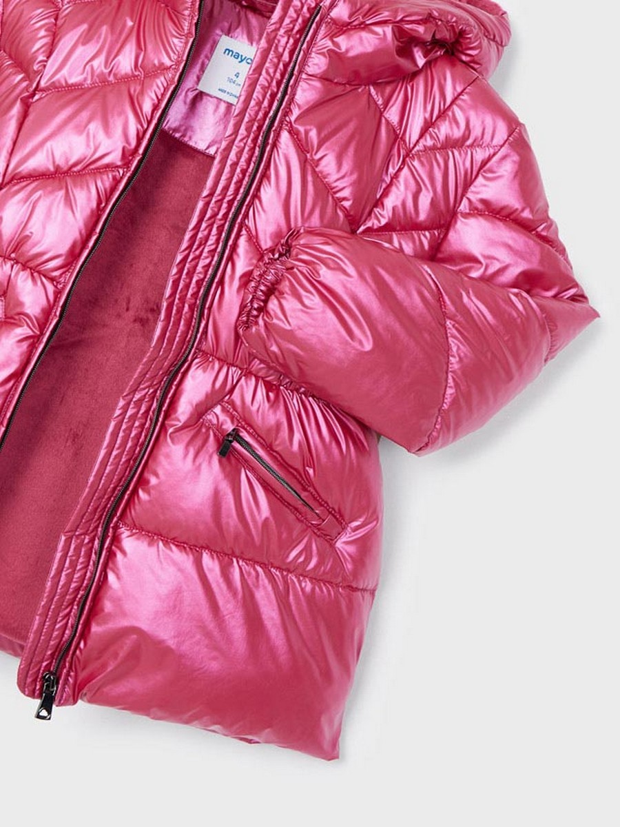 Куртка Mayoral, размер 7, цвет розовый 4.491/56 - фото 4