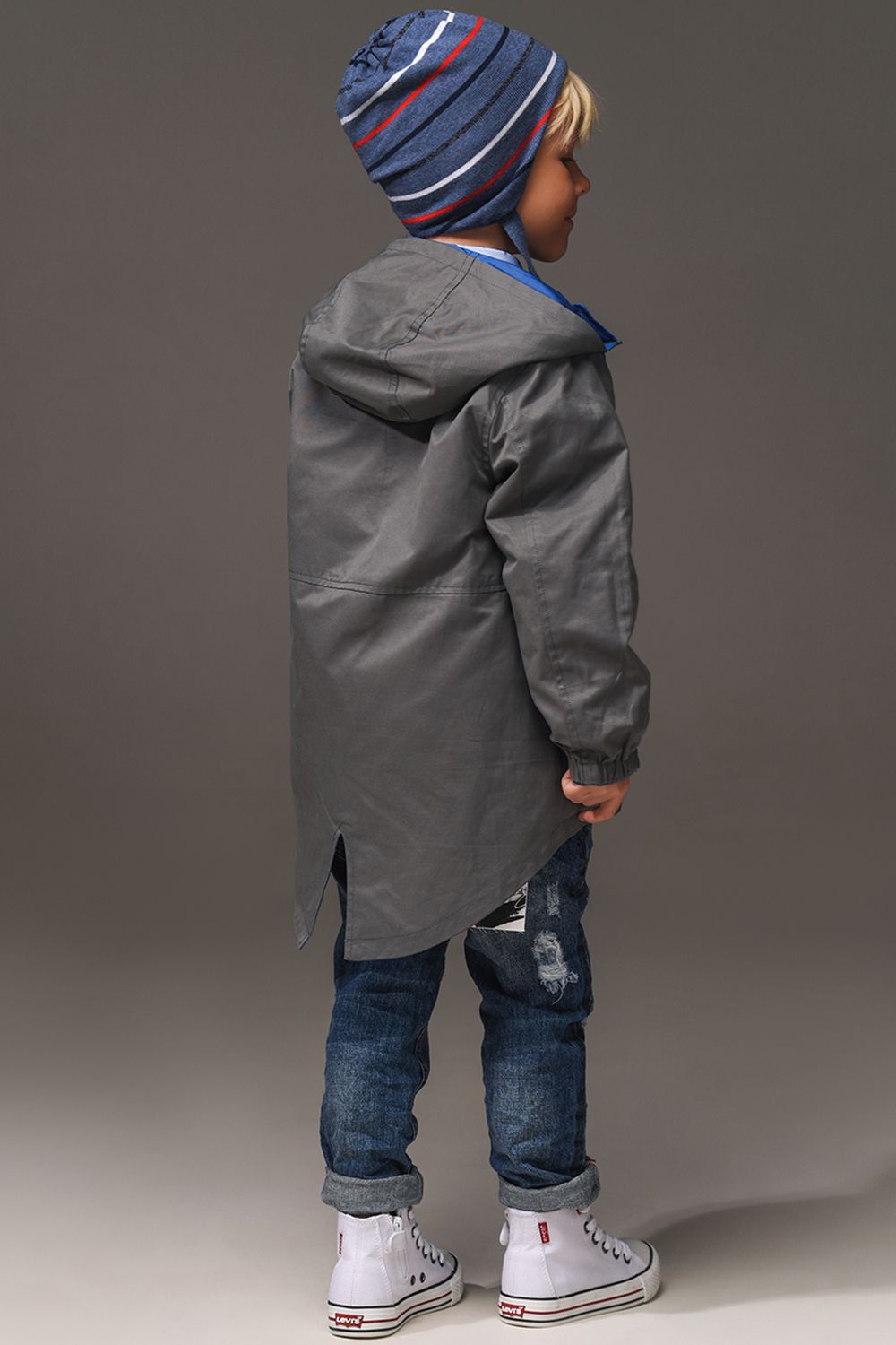 Куртка Noble People, размер 92, цвет серый - фото 8