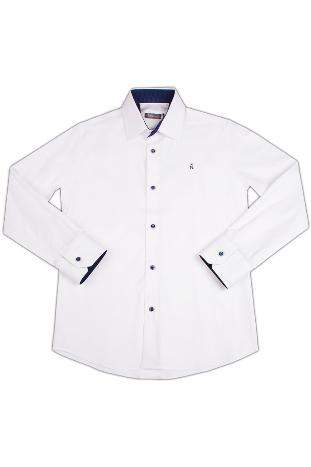 Рубашка Noble People, размер 158, цвет белый 19003-168 - фото 1