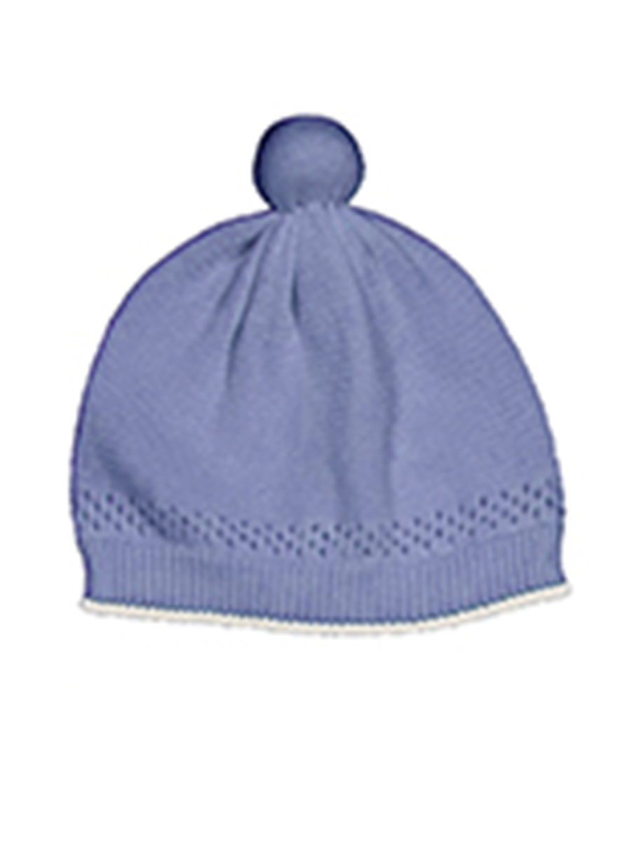 Джемпер+ползунки+шапка Mayoral, размер 6-9, цвет синий 1.505/51 Джемпер+ползунки+шапка - фото 2