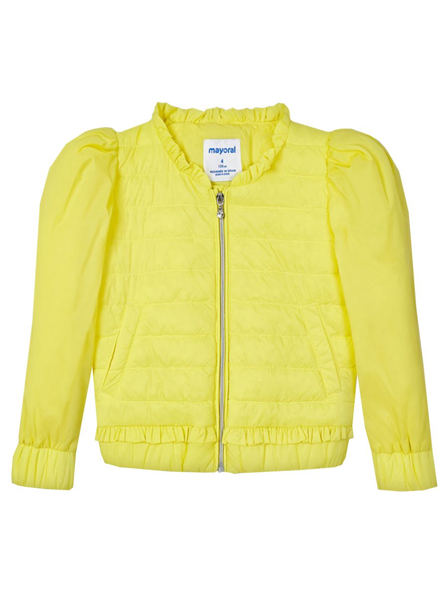 Куртка Mayoral, размер 122, цвет желтый 3.482/46 - фото 4
