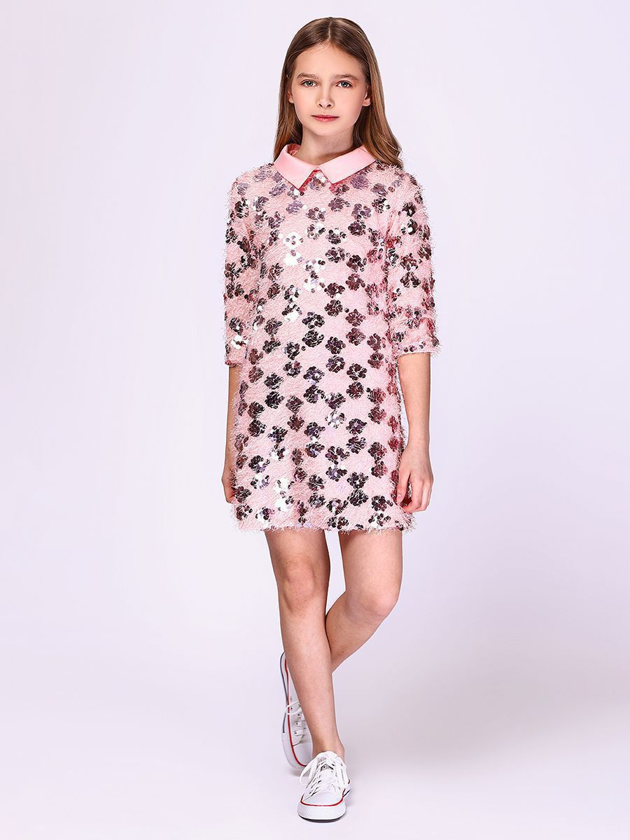 Платье Noble People, размер 146, цвет розовый 29526-1068-1 - фото 5