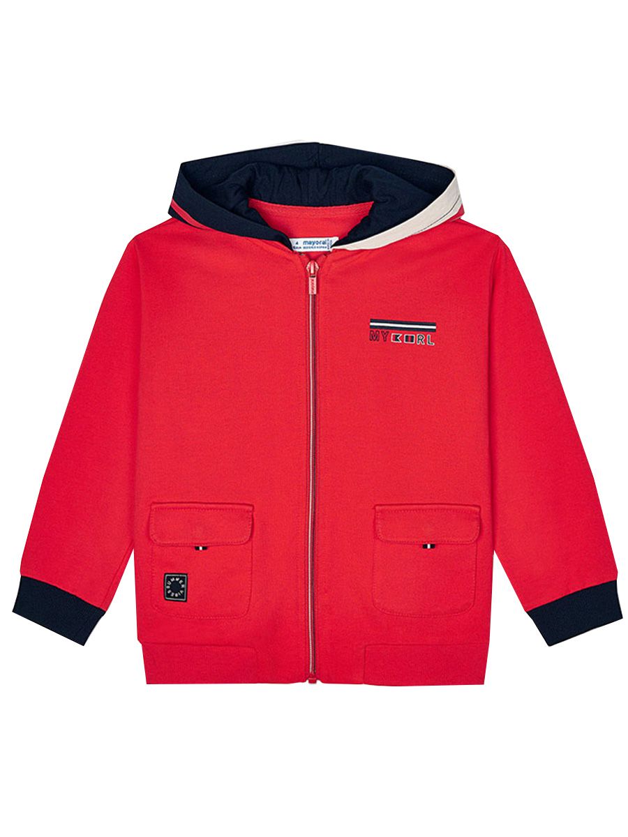 Куртка Mayoral, размер 104, цвет красный 3.414/37 - фото 3