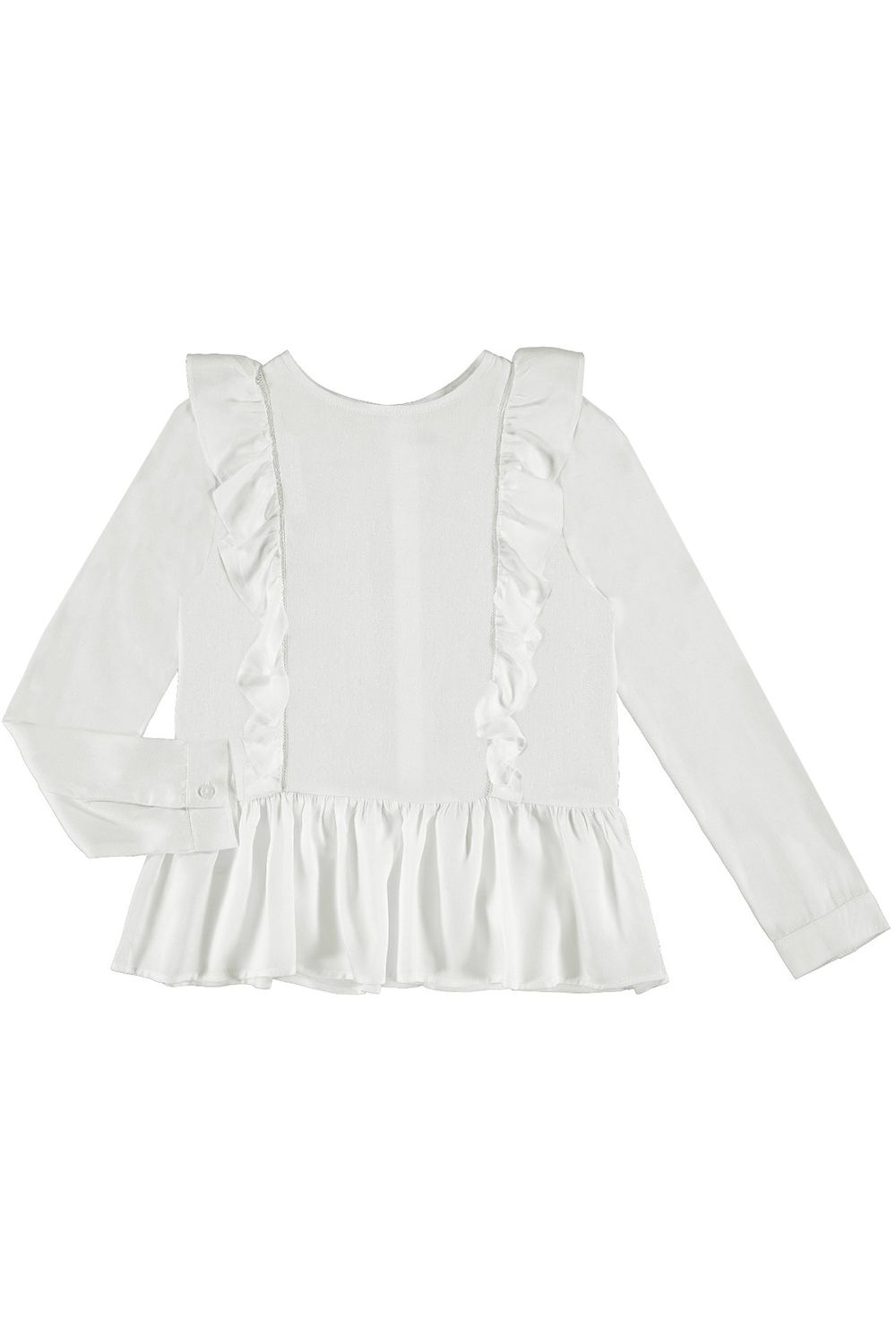 Блуза Mayoral, размер 162, цвет белый 7.122/48 - фото 1