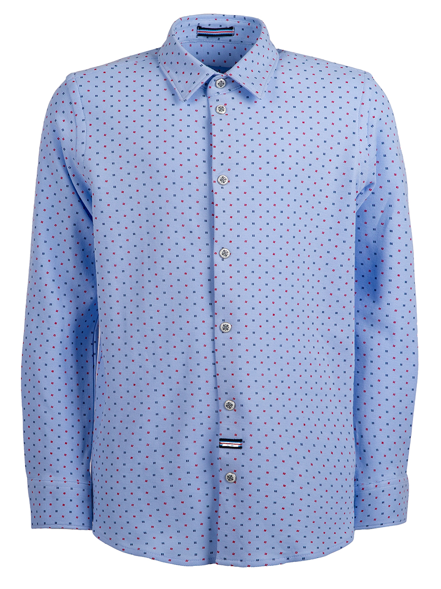 Рубашка Noble People, размер 7, цвет голубой 19003-504/22JAC - фото 4