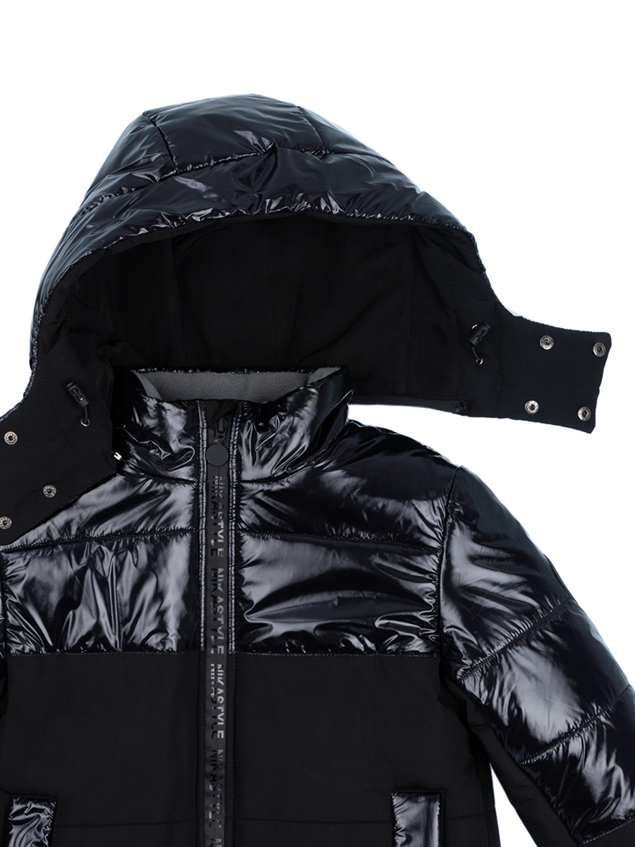 Куртка Nikastyle, размер 152 (76), цвет черный 4з3521 - фото 7