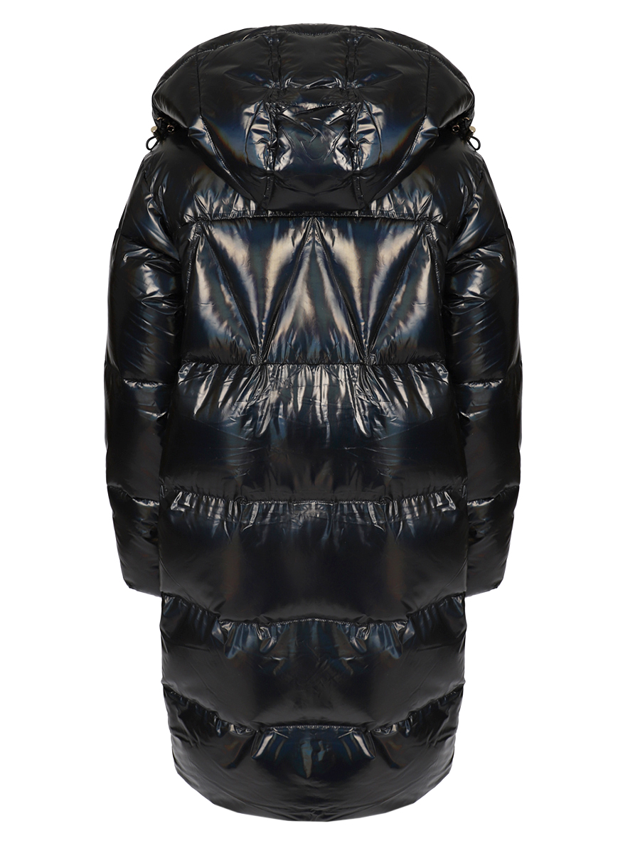 Пальто Laddobbo, размер 146, цвет черный ADJG39AW-7 - фото 4