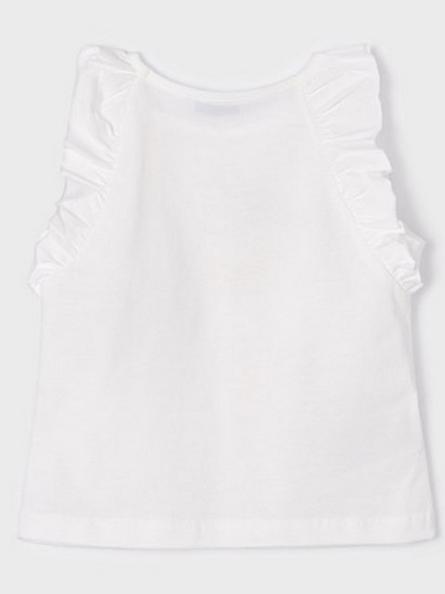 Блуза Mayoral, размер 104, цвет белый 3.075/75 - фото 4