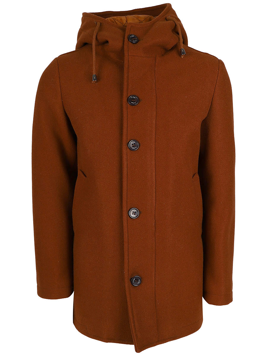 Пальто Y-clu', размер 8, цвет коричневый BY8026 - фото 1