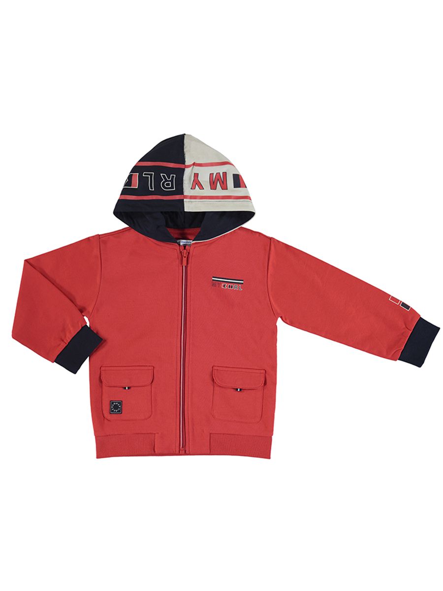 Куртка Mayoral, размер 104, цвет красный 3.414/37 - фото 7