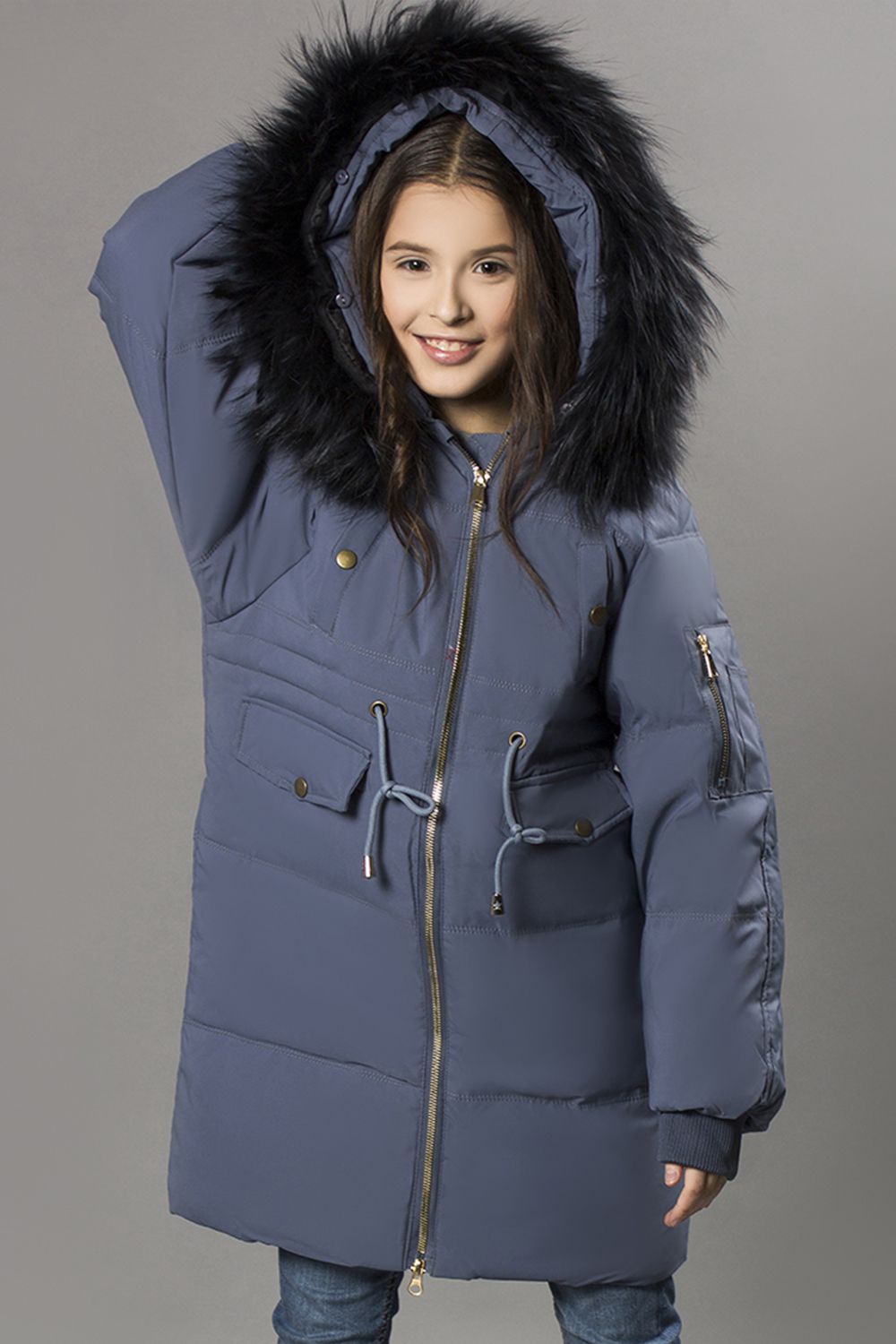 Куртка MNC, размер 120, цвет синий LB1802 - фото 1